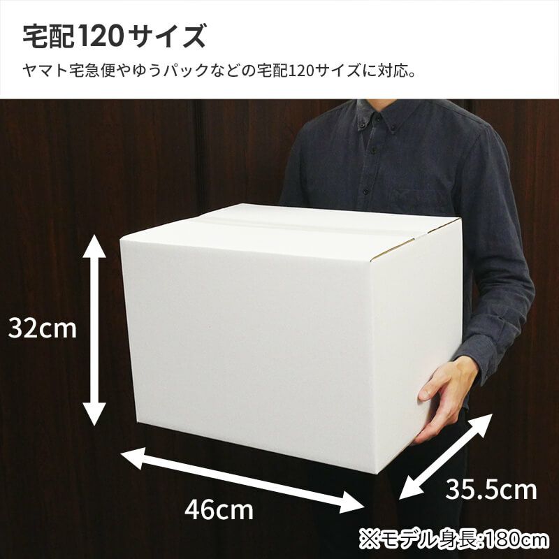 法人様用ダンボール箱 120サイズ 段ボール Ｇ1 購入 梱包 引越し 450x310x280mm