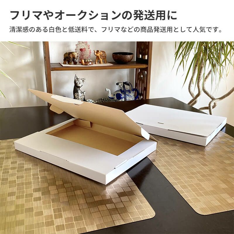 FY04】ポスト投函用ダンボール箱 [ 310×227×23mm ] | ボックスバンク