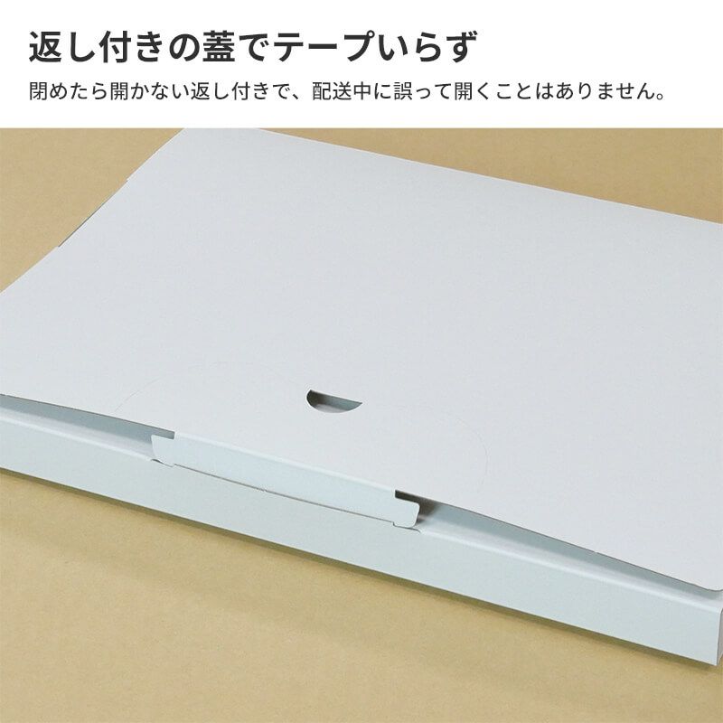 【FY04】ポスト投函用ダンボール箱 [ 310×227×23mm ]