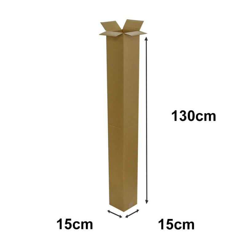 中サイズ】ゴルフクラブ・ポスター用ダンボール箱 [ 15×15×130cm ] | ボックスバンク