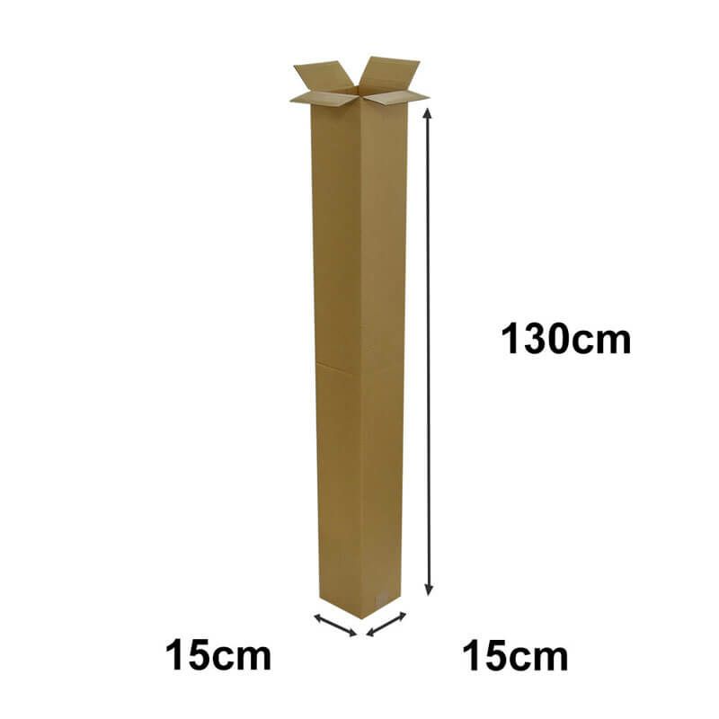 【中サイズ】ゴルフクラブ・ポスター用ダンボール箱 [ 15×15×130cm ]