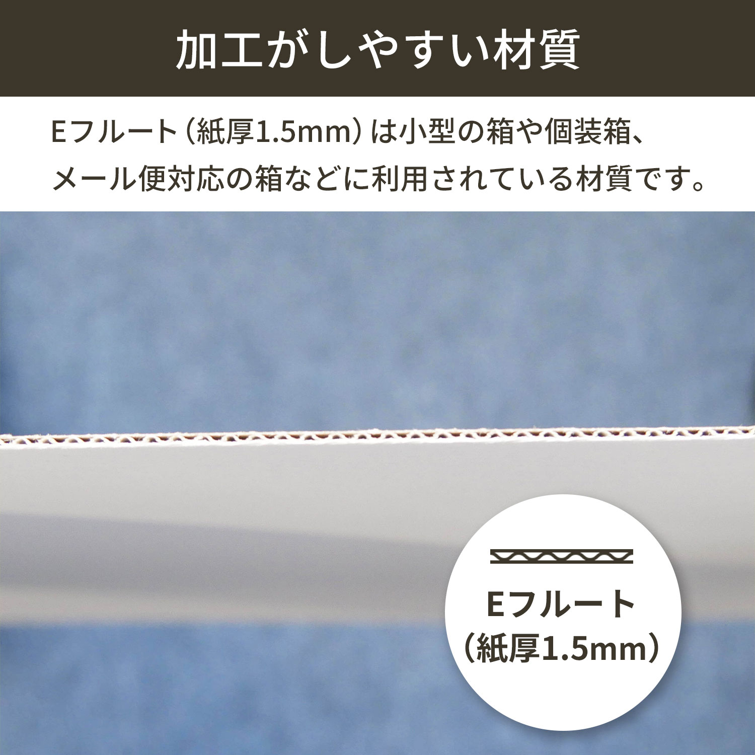 【FB25】 白板ダンボール A2サイズ [ 594×420mm ]