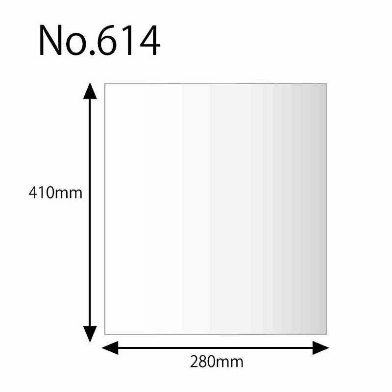規格ポリ袋 紐なし 【厚み0.06×幅280×高さ410mm】ヘイコーポリ